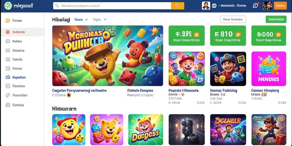 Momen epik dalam gameplay yang penuh tantangan.