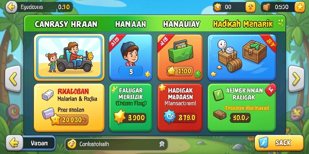 Mode multiplayer yang mendebarkan dan interaktif.