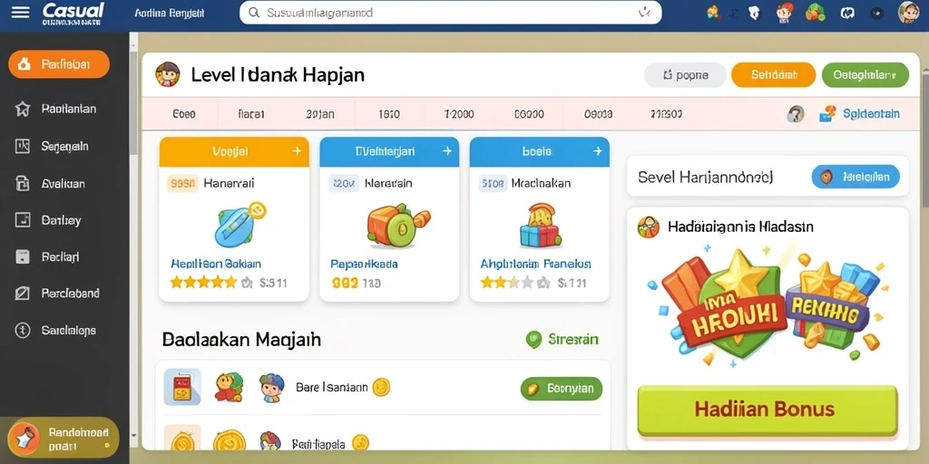 Mode multiplayer yang seru dan kompetitif.