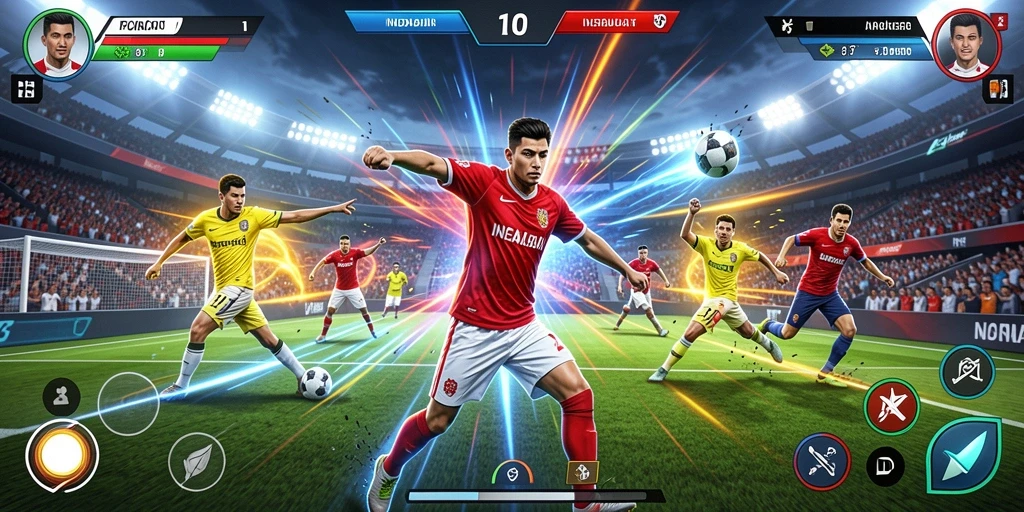 Grafis game yang memukau dan detail.